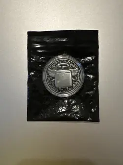 Mokey Mokey 2025 YCS Pre-Registration Coin Official Silver Yugioh - Image 1