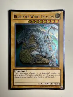 YuGiOh Blue-Eyes White Dragon YSKR-EN001 Ultimate Rare 1st Edition MP - Image 1