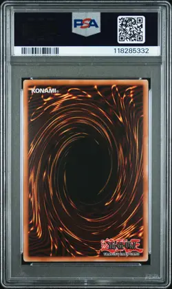 2010 YU-GI-OH! TURBO PACK: BOOSTER THREE #EN001 DARK GREPHER PSA 9 - Image 2