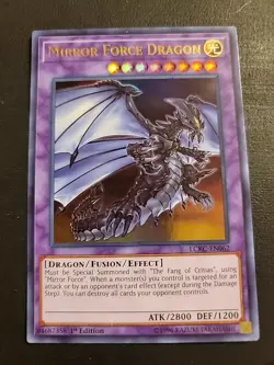 ( MIRROR FORCE DRAGON ) - Ultra Rare - LCKC-EN062 - 1st - NM - Yu-Gi-Oh Kaiba - Image 1