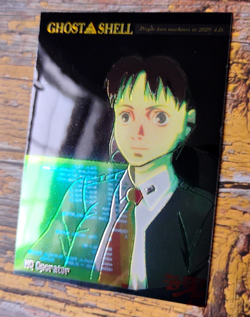 Ghost in the Shell Card No.09 FOIL holo 1995 Japanese BANDAI AMADA - Image 1