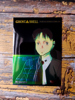 Ghost in the Shell Card No.09 FOIL holo 1995 Japanese BANDAI AMADA - Image 2