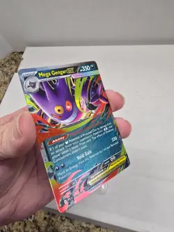 Pokemon Card TCG: Mega Gengar ex 056/094 Rare Holo Phantasmal Flames 2025 - Image 2