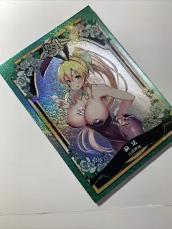 Leafa Bunny Sword Art Online Goddess Story Holo Doujin Waifu Girl Card Sexy ACG - Image 4