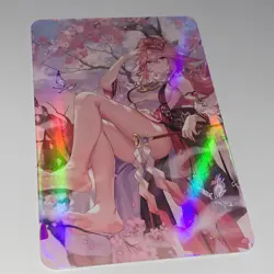 Yae Miko Genshin Impact Art Goddess Story Anime Waifu Card Girl Sexy Photo 21 - Image 1
