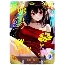 Yor SSR - Spy x Family - Goddess Story Anime Waifu Trading Card - Image 1