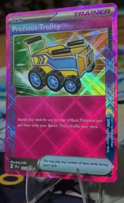 Precious Trolley - Surging Sparks 185/191 Ace Spec - Pokemon TCG Card Near Mint - Image 3