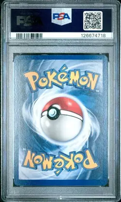 1999 POKEMON FOSSIL #15 ZAPDOS-HOLO CORRECTED FOIL - PSA 7 - Image 2