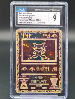 ANCIENT MEW 2000 POKEMON THE MOVIE 200 PROMO CGC 9 - Image 1