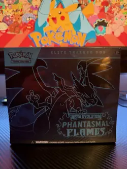 Pokemon Mega Evolution Phantasmal Flames Elite Trainer Box ETB - Factory Sealed - Image 1