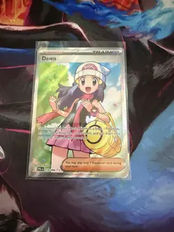 Dawn 118/094 Ultra Rare Full Art NM Pokemon Card PFL Phantasmal Flames - Image 1