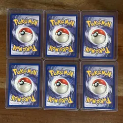 Pokemon Team Rocket 1st Edition Dark Wartortle #46/82 LOT OF 6 NEAR MINT! - Image 2