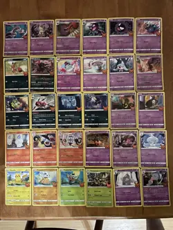 Lot Of 5 Complete Sets Pokemon trick or trade 2022 W/ Holos - Image 4