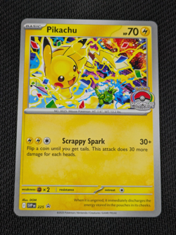 Pikachu SVP 225 Pokemon World Championship 2025 Black Star Promo - Image 1