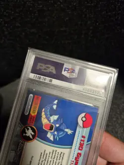 PSA 10 2000 Pokemon Game Topps Chrome Gyarados TV Rare Series 2 GEM MINT 130 - Image 5