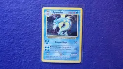 Pokemon Card Holographic Base Set 6/102 Gyarados - Image 1