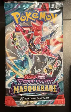 Twilight Masquerade Booster Pack LOT OF 20 | NEW SEALED | FREE SHIP | POKEMON - Image 2