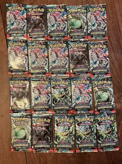 Twilight Masquerade Booster Pack LOT OF 20 | NEW SEALED | FREE SHIP | POKEMON - Image 4