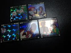 Pokemon Bros GB Pocket Mini Card Prism Holo x5 Team Rocket Ash etc #5889 EX/VG - Image 3