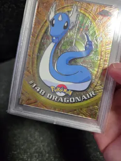 PSA 10 2000 Pokemon Game Topps Chrome Dragonair TV Rare Base Series 2 GEM MINT - Image 4