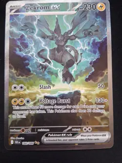Zekrom ex 166/086 Special Illustration Rare Pokemon TCG Black Bolt English M/NM - Image 1