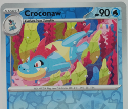 Croconaw - Temporal Forces - 040/162 - singles - Pokemon TCG - Reverse Holo - Image 1
