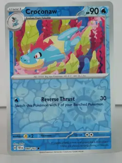 Croconaw - Temporal Forces - 040/162 - singles - Pokemon TCG - Reverse Holo - Image 3