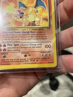 Pokemon TCG Charizard 3/110 - Legendary Collection - Non-Holo - MP Ungraded - Image 4