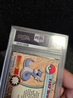 PSA 10 2000 Pokemon Game Topps Chrome Dratini TV Rare Base Series 2 GEM MINT 147 - Image 5