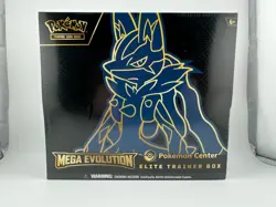 Pokemon TCG Mega Evolution Pokemon Center ETB Elite Trainer Box Lucario TEAR - Image 1