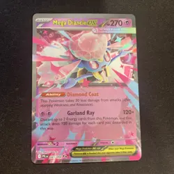 2025 Pokemon Mega Diancie Ex 041/094 Holo- Mega Battle Deck English - Image 1