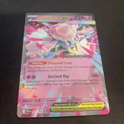 2025 Pokemon Mega Diancie Ex 041/094 Holo- Mega Battle Deck English - Image 2