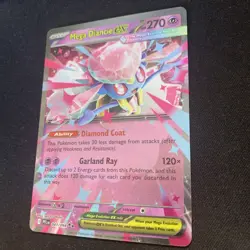 2025 Pokemon Mega Diancie Ex 041/094 Holo- Mega Battle Deck English - Image 4