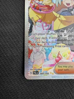 Pokemon TCG Iono Paldea Evolved Holo Card 269/193 Special Illustration Rare - Image 4