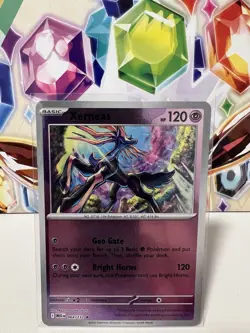 Xerneas 064/132 Reverse Holo Rare - Pokemon TCG Mega Evolution - NM - Image 1