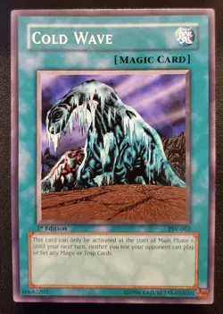 Yu-Gi-OH! Cold Wave PSV-062 Pharaoh's Servant 1st Edition Vintage (2002) NM - Image 1