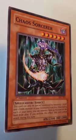 Yu-Gi-Oh! Chaos Sorcerer IOC-023 Invasion of Chaos 1st Edition (2004) Near Mint - Image 2