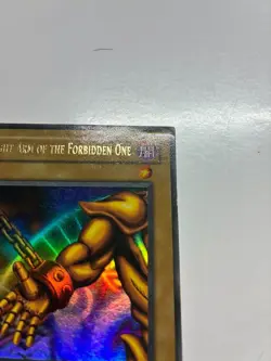 USA Seller Yugioh Right Arm of the Forbidden One LOB-122 1st Ed Ultra Rare MP - Image 5