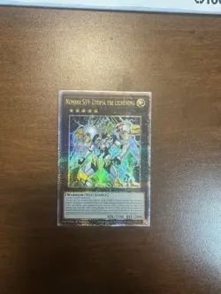 Yugioh! TCG - Number S39: Utopia the Lightning - Quarter Century Rare RA04-NM - Image 1