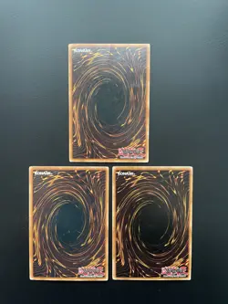 Yugioh Magical Mallet SD09-EN027 1st Edition Common Damaged X3 - Image 2