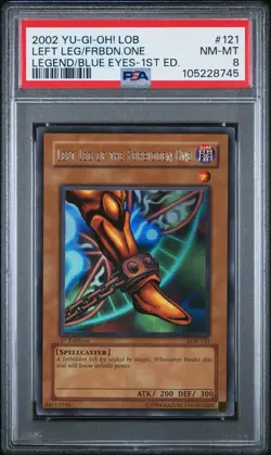 PSA Exodia the Forbidden One LOB Ultra Rare 1st Edition 5 Card Set GLOSSY Yugioh - Image 4