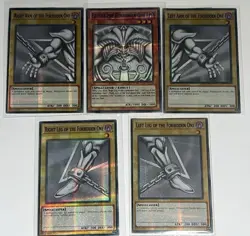 Yu-Gi-Oh! TCG Exodia Grill Set Custom Starlight Ghost Rare - Image 1