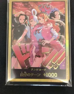 ONE PIECE Card DON !! Nami Robin Hancock Uta Gold Heroines Edition Japanese - Image 3