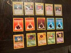 Vintage Pokemon Cards Lot 3 Holos Zapdos, Jolteon, Lapras / 36 Total - Image 3
