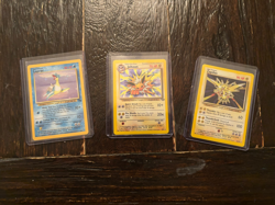 Vintage Pokemon Cards Lot 3 Holos Zapdos, Jolteon, Lapras / 36 Total - Image 5