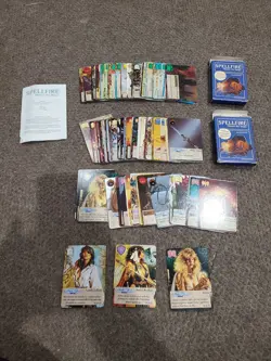 Vintage 125+ Card Lot Spellfire Master the Magic 1st 2nd Edition Chase Manual - Image 1