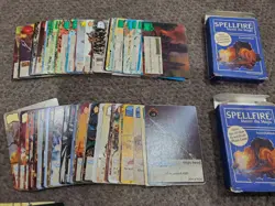 Vintage 125+ Card Lot Spellfire Master the Magic 1st 2nd Edition Chase Manual - Image 4