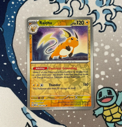 Raichu 026/165 Reverse Holo Rare Scarlet & Violet 151 Set Pokemon Card 2023 NM - Image 1