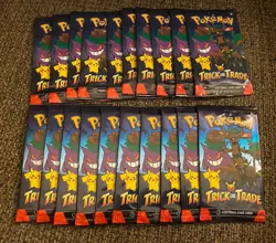 Pokemon TCG Trick or Trade Booster Packs 2024 Halloween Card Lot Bundle X20!! - Image 1