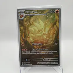 Ninetails Obsidian Flames IR Holo Card 199/197 NM - Image 1